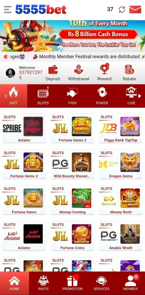 5555BET DOwnload