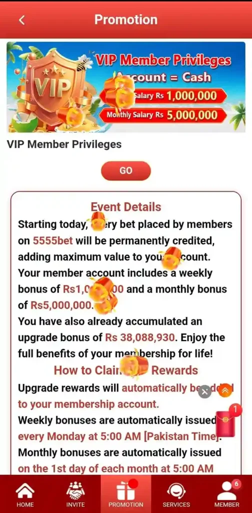 5555bet Login